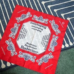 Vintage Budweiser 80s bandana
